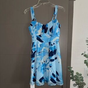 Abercrombie & Fitch NWT Mini Blue Dress *Size XS